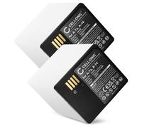 CELLONIC 2x Batterie pour Domotique / Smart Home Compatible avec Arlo Go 2, Pro 3 Floodlight, Ultra 2 XL, A-7a - (10400mAh, 3.7V)