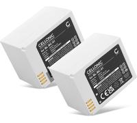 CELLONIC 2x Batterie pour Domotique / Smart Home Compatible avec EZVIZ C3A, BL-BC-01 - (5500mAh, 3.8V)