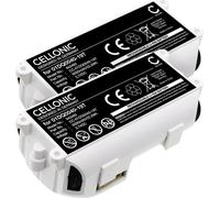CELLONIC 2x Batterie pour Domotique / Smart Home Compatible avec Reolink Argus 3 Pro, 01DQ0040-19T - (6000mAh, 3.7V)