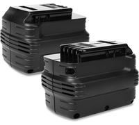 CELLONIC 2x Batterie pour Outil Compatible avec Dewalt DW004, DW017, DW005, DE0240 - (3000mAh, 24V)
