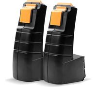 CELLONIC 2x Batterie pour Outil Compatible avec FESTOOL CDD 9.6, CDD 9.6 ES, CDD 9.6 FX, BPH 9.6 C - (3300mAh, 9.6V)