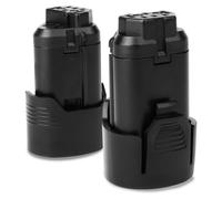 CELLONIC 2x Batterie pour Outil Compatible avec Ridgid R82009, Compatible avec AEG BS 12C, BS 12C2, L1230 - (2000mAh, 12V)