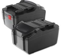 CELLONIC 2x Batterie pour Outil Compatible avec Rokamat ROKAMAT AKKU WDVS, Compatible avec Birchmeier TLK 35, A 130 AC1, Compatible avec Metabo 625591000 - (3000mAh, 18V)