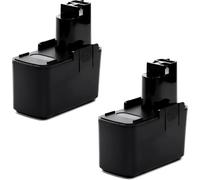 CELLONIC 2x Batterie pour Outil Compatible avec Skil 3500, 2151 CA, 2650 CA, Compatible avec Bosch 2607335151 - (3000mAh, 12V)