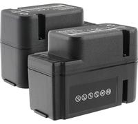 CELLONIC 2x Batterie pour Outil Compatible avec Worx Landroid L2000i, Landroid L2000, Landroid L1500, WA3225 - (2500mAh , 28V)