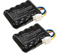 CELLONIC 2x Batterie pour Outil Compatible avec Worx Landroid S300, Landroid S300 2018, WR105SI, WA3230 - (2500mAh , 20V)