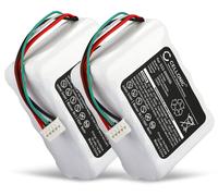 CELLONIC 2x Batterie pour Radio Compatible avec Logitech Squeezebox Radio, NT210AAHCB10YMXZ - (2000mAh, 12V)