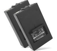 CELLONIC 2x Batterie pour Télécommande Compatible avec Hiab XS Drive, Olsberg, 2055112, 804572 - (2000mAh, 7.2V)