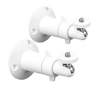CELLONIC 2xSupport mural pour caméra compatible avec Arlo, compatible avec Eufy, compatible avec Wyze Rinng Stick Up Cam & Pro Support pivotant en aluminium avec filetage 1/4", intérieur et extérieur
