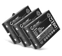 CELLONIC 3x Batterie compatible avec Ikusi TM70, ATEX transmitters, BT06K