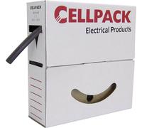 CellPack 127089 Gaine thermorétractable sans colle noir 25.40 mm 12.70 mm Taux de retreint:2:1 4 m