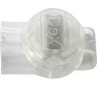 CellPack 145622 Connectique de jonction flexible: 0.13-0.64 mm² rigide: 0.13-0.64 mm² Nombre de pôles: 3 100 pc(s) transparent