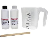 CellPack 335121 POWER GEL/1000ml Gel à 2 composants à base de silicone pour le déversement de boîtes de dérivation et de raccordement transparent 1 pc(s)