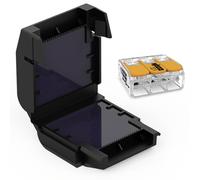 CellPack 410357 EASY-PROTECT/413 Boîte de gel pour bornes de raccordement flexible: 0.5-6 mm² rigide: 0.5-6 mm² 1 pc(s) noir