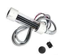 Cellule saline de rechange avec électrodes 25 % plus grandes pour piscine | Modèle 76078, boîtier gris, remplacement direct, adapté aux systèmes, montage facile