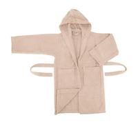 Celodoro Peignoir de bain enfant avec capuche Coton - Beige 134-140