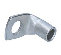 Cembre Lot de 10 Cosses Tubulaires Coudées 90° - 35 mm² M8 en Cuivre Étamé | Cosses à sertir non isolées de type A7-L8 pour installations électriques sûres. Cuivre électrolytique recuit de qualité.