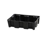 CEMO CEMO Bac de rétention volume 25 l L600×I400×H165 mm PE sans grille PE Quantité:1