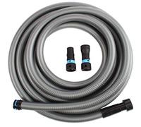 Cen-Tec Systems Tuyau Quick Click pour aspirateur domestique et magasin avec adaptateur en deux pièces pour l'extraction de poussière (9 m)