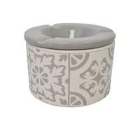 Cendrier anti-odeur Blanc et Gris