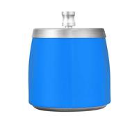 Cendrier Azure pour femme, cendrier à cigares en acier inoxydable, grand cendrier pour l'extérieur coupe-vent