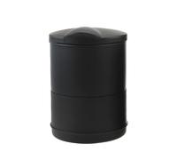 Cendrier de voiture, Cendrier portable avec couvercle, Résistant aux hautes températures, Compatibilité universelle, Finition mate dépolie, Hermétique, Cendrier de voiture démontable grande capacité (