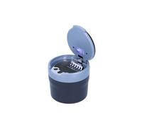Cendrier De Voiture Récipient En Acier Inoxydable Bleu Sans Fumée Qp25219