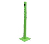 Cendrier D'extérieur Professionnel Avec Couvercle, Cendrier Mural En Acier Inoxydable, Collecteur De Mégots Vertical Pour Terrasses, Restaurants Et Espaces Publics(Green)