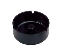 Cendrier Mélamine Noir Empilable Ø 12,5 cm Emga
