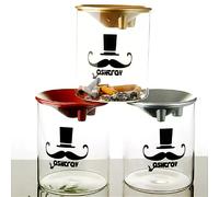 Cendrier multi-fonctions en verre