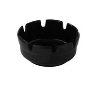 Cendrier Noir Mélamine Ø 10 cm Pujadas Noir G