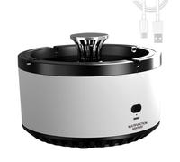 Cendrier sans fumée d'intérieur, cendrier purificateur d'air 2 en 1 avec filtre, rechargeable par USB intelligent, 5, 5 x 3, 9 portable, air propre pour la maison, la voiture, le bureau