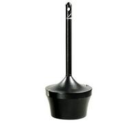 Cendrier sur pied Aladdin, 16,1 litres, noir