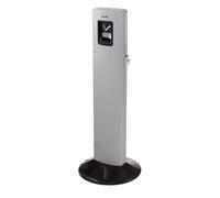 Cendrier sur pied Rubbermaid metropolitan gris
