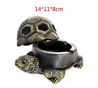 Cendrier tortue en résine