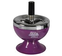 Cendrier tournant à bouton poussoir Violet