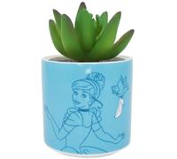 Cendrillon Pot à Plante Unisexe Articles De Décoration Bleu Céramique