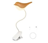 Cenei Petite Lampe Oiseau, Veilleuse Oiseau à Intensité Variable et sans, Lampe de Table et de Bureau à Capteur Tactile Rechargeable par USB