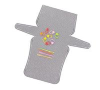 CENGPXGH Feuilles de toile en maille acrylique Needlepoint | Feuilles de toile en maille acrylique pliable pour couture de sac à main, grilles transparentes pour fabrication de sacs à
