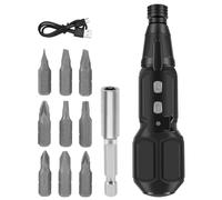 CENPEK Tournevis Électrique Sans Fil Avec Lumière Led Et Tournevis Électrique Rechargeable Usb 9 Embouts Magnétiques Et Porte-Embout 1/4 Po Pour Réparation De Bricolage À Domicile