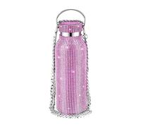 CENRF Bouteilles d'eau à paillettes avec strass brillants, anti-fuite, bouteille d'eau à paillettes avec hydratation tendance, bouteille d'eau personnalisée pour filles