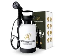 Centauress Pompe de douche portable de camping avec valve de sécurité (45 psi) - Douche portable pour camping - Kit de rinçage de surf - Pompe de douche de plage - Douches de camping - Kit de douche