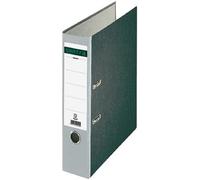 Centra Blue Angel 220127 Lot de 20 classeurs standards en marbre nuage A4 8 cm de large jusqu'à 600 feuilles (80 g/m²), protection des bords, trou pour les doigts, gris