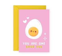 Central 23 Carte d'anniversaire amusante pour elle - You Are One Good Egg - Carte d'anniversaire pour maman - Carte d'anniversaire coquine pour elle - Carte d'anniversaire pour sœur - Livré avec des