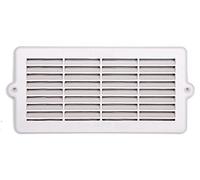 Centrale Brico Grille d'aération abs Naturel, L.10.3 x l.22 cm