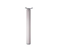 Centrale Brico Pied de table Legs TA001, 820R/60x60mm, imitation acier