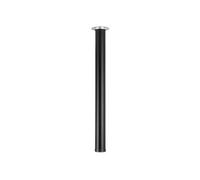 Centrale Brico Pied de table Legs TS001, 820R/60mm, noir mat