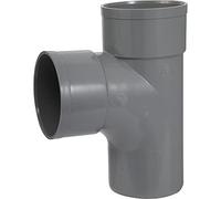 Centrale Brico Té 87.30° en PVC à Coller, Femelle/mâle, D100