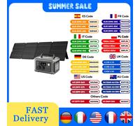ALLPOWERS Centrale électrique portable R600, batterie LiFeP04 299 Wh avec 2 prises CA 600 W (surtension 200 W) pour camping en plein air RV maison noir
