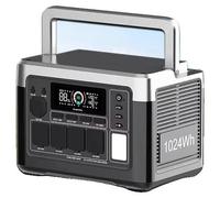 Centrale électrique, capacité de 1024 Wh, recharge rapide, 1800 W, 1024 Wh, UE